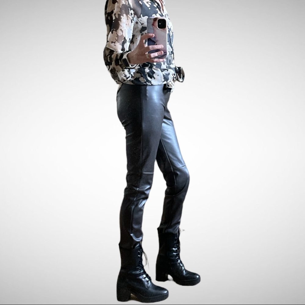 Cambio Randan Vegan Leather Pant 36